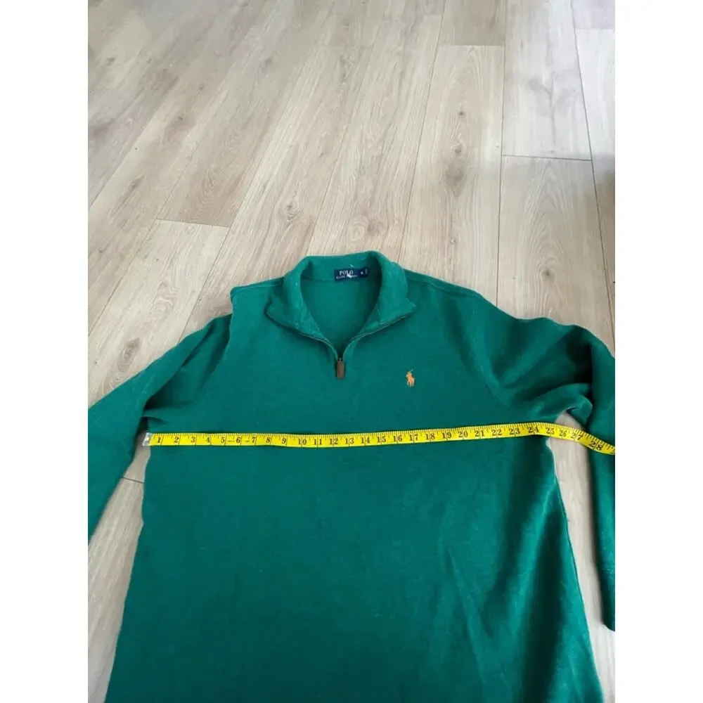 Polo by Ralph Lauren size XL Men's 1/4 zipper pullover polo Sweate